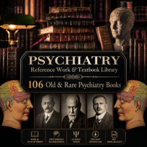 106 Rare Psychiatry & Psychology Books PDF Library – Freud, Jung & Mental Health Classics