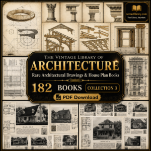182 Rare Architecture Books PDF Library – Building Design, Construction & Historic Plans