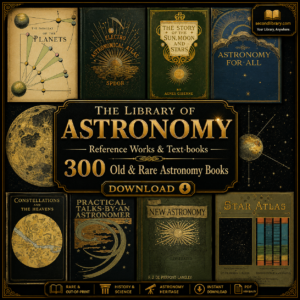 300 Rare Astronomy Books PDF Library – Stars, Planets, Telescopes & Space Science