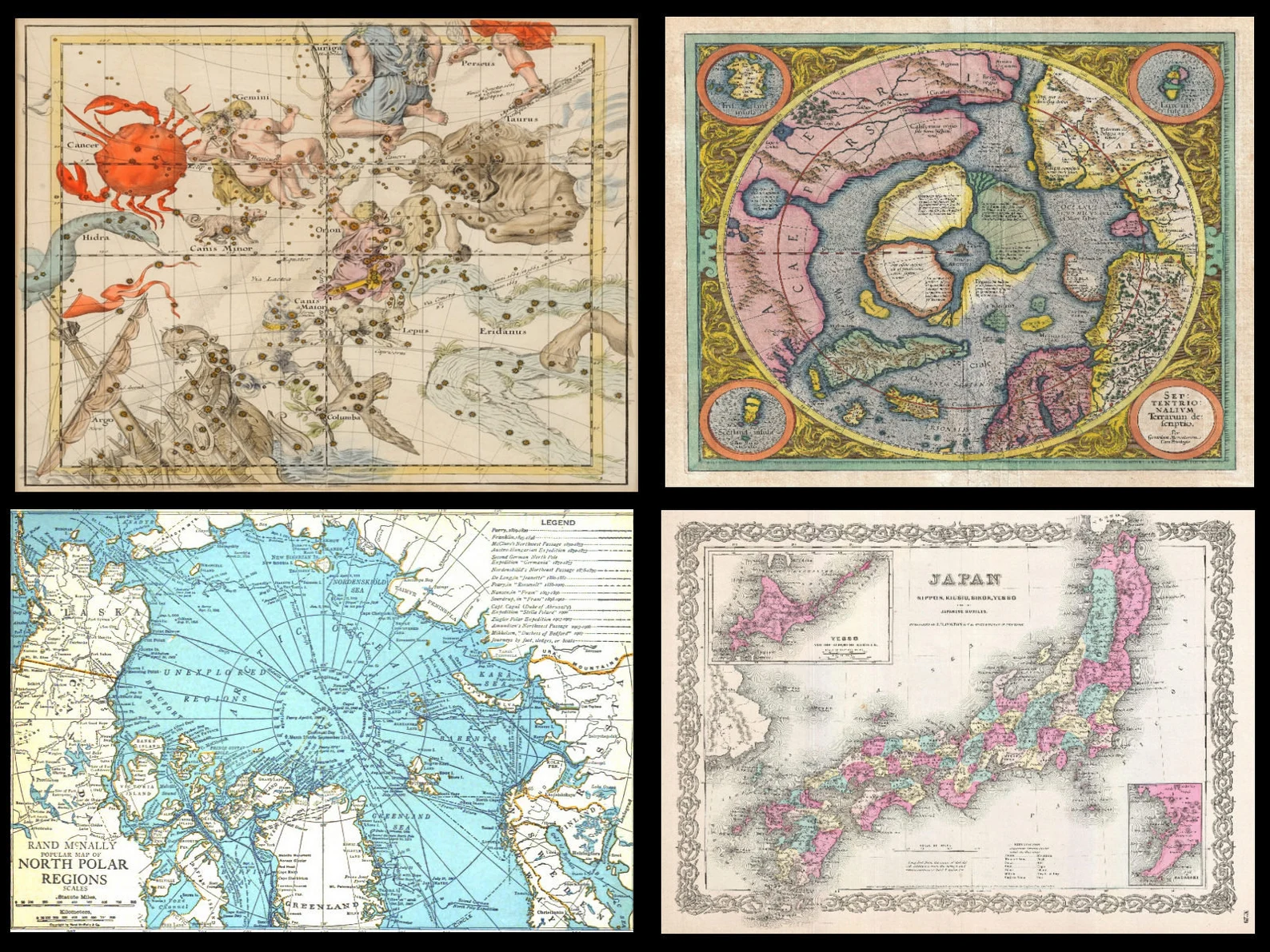 160 Antique Maps & Charts JPG Collection – World, Nautical & Celestial Maps - Image 3