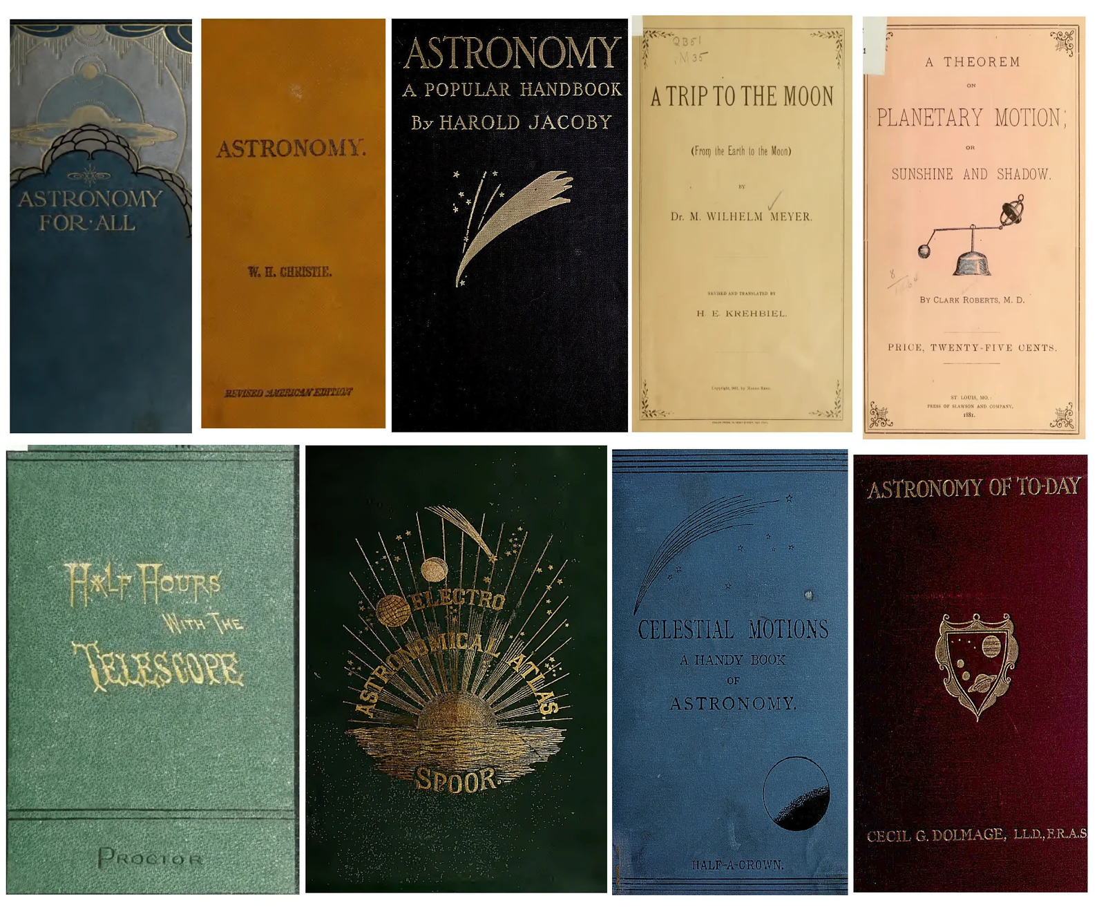 300 Rare Astronomy Books PDF Library – Stars, Planets, Telescopes & Space Science - Image 9
