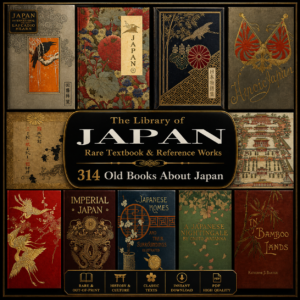 314 Rare Books on Japan PDF Library – Japanese History, Samurai, Art & Culture